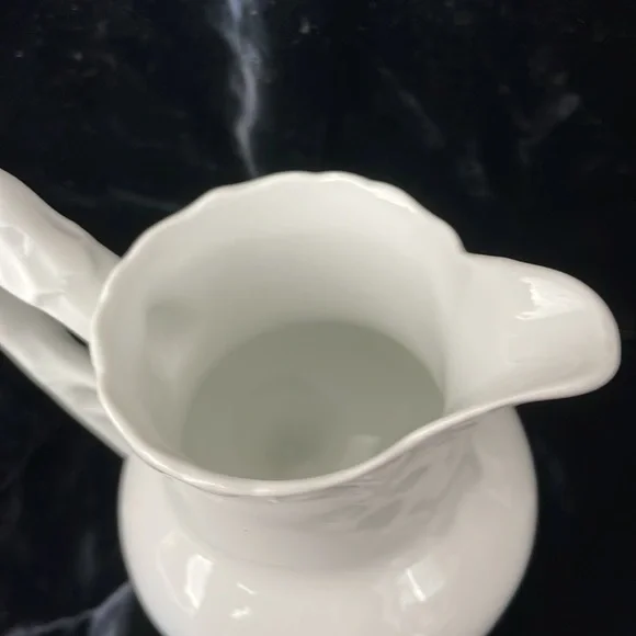 Kaldun & Bogle footed white creamer rare - Picture 6 of 6